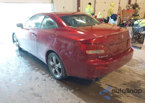 2010 Lexus Is 250C Base (A6) from USA, damaged, VIN JTHFF2C24A2510566
